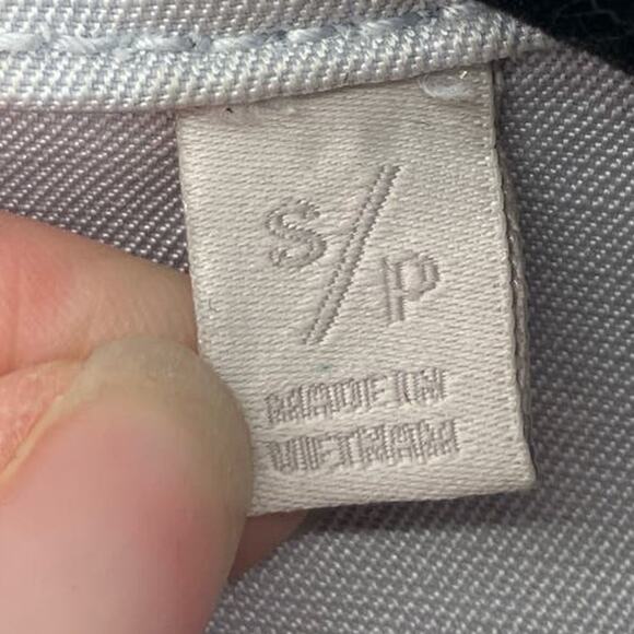 Standard / Cloth Urban Outfitters Blue Gray Full Zip Collared Bomber Jacket Coat - Picture 4 of 10